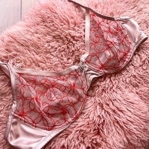 🌹 Malizia By La Perla Pink Mesh Bra 🌹